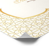 Umrah Mubarak Custom Photo Islamic Poster (Coin)