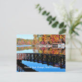 Umstead Park en automne Carte postale (Debout devant)