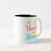 Umuntu Ngumuntu Ngabantu Charity Mug (Devant droit)