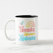 Umuntu Ngumuntu Ngabantu Charity Mug (Gauche)