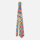 UN 17 Sustainable Development Goals Necktie Stropdas (Achterkant)
