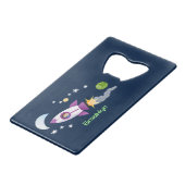 Un adorable vaisseau-fusée dans l'espace dessin an (Devant Angle)