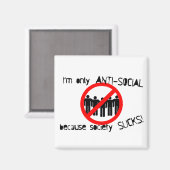 Un aimant anti-social (Recto/Verso)