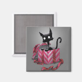 Un aimant cadeau Boo Kitty (Recto/Verso)