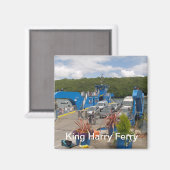 Un aimant frigo pour les fans du King Harry Ferry (Recto/Verso)