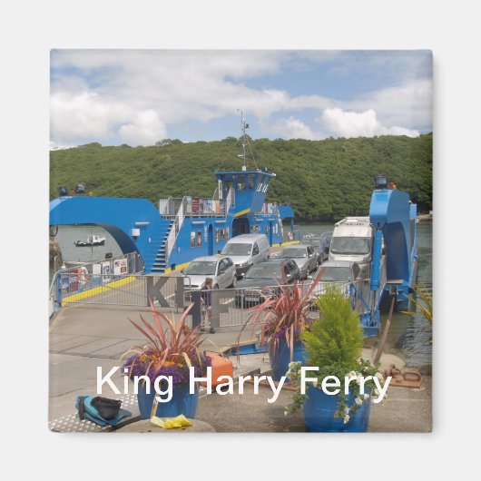 Un aimant frigo pour les fans du King Harry Ferry (Devant)