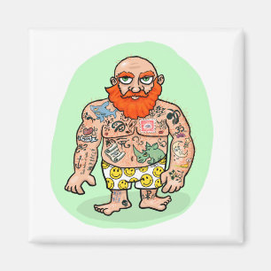 Un aimant Gentleman frappant