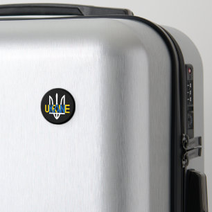Un aimant inspirant avec l'inscription "Ukraine"