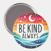 Un aimant inspirant positif pour "être toujours ge (Recto/Verso)