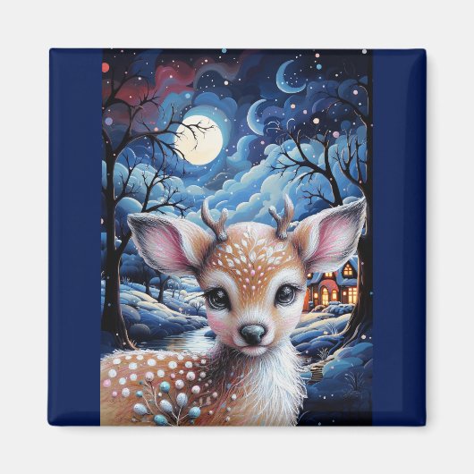 UN Aimant MAGIQUE DE NOËL EVE (Devant)