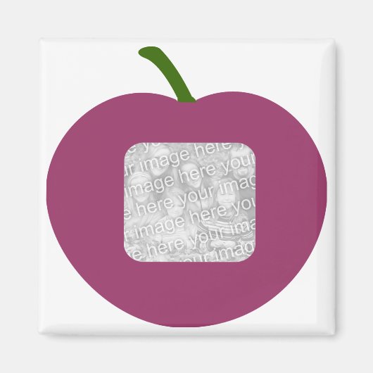 Un aimant modèle à cadre Plum (Devant)