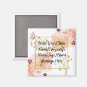 Un aimant personnalisé pour tout ce que vous aimez (Recto/Verso)