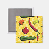 Un aimant pour poivrons au monde (Recto/Verso)