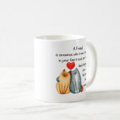 Un Ami Aimé Aimer Citation Cute Cats Mug (Devant droit)