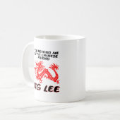 Un ami chinois Ug Lee Funny Mug (Devant gauche)