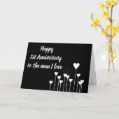 UN AMI COMME VOUS VIENT AUTOUR D'UNE CARTE D'ANNIV (Fleur jaune)