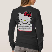 Un ami doux comme toi - T-Shirt avec citation sinc (Dos)