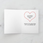 Un ami est comme une carte de voeux (Intérieur)