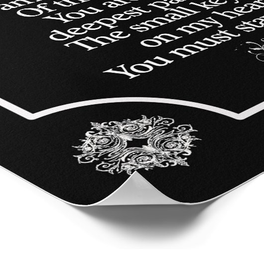 UN AMOUR COMME LE NÔTRE — Impression d'affiche (Coin)