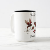 Un amour, une tasse de café de coeur (Devant gauche)