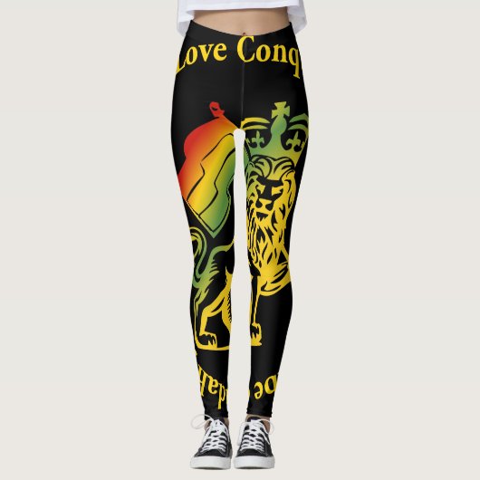 Un amour vaincre Lion de Juda Leggings (Devant)