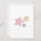 un an d'anniversaire rose design invitation (Dos)