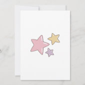 un an d'anniversaire rose design invitation (Dos)