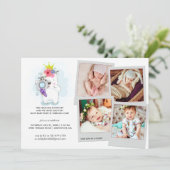 Un an en Flash | Invitation photo Collage (Debout devant)