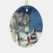 Un âne pour des ornements de Noël (Droite)