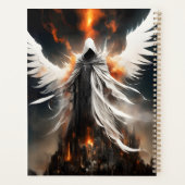 Un ange blanc, une femelle, domine un destroye (Dos)