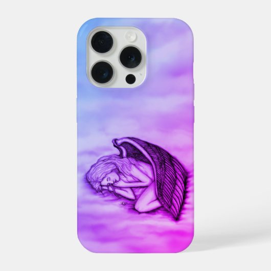 Un Ange endormi sur les nuages des cieux (Verso)