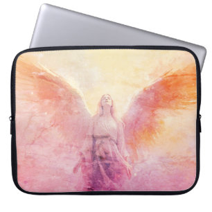 Un ange pastel sur un sac d'électronique 15"
