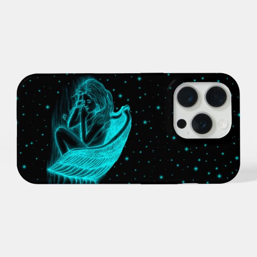 Un Angel couché en noir et vert (Verso Horizontal)