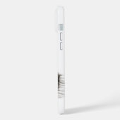 Un Angel endormi, design noir et blanc (Côté gauche)