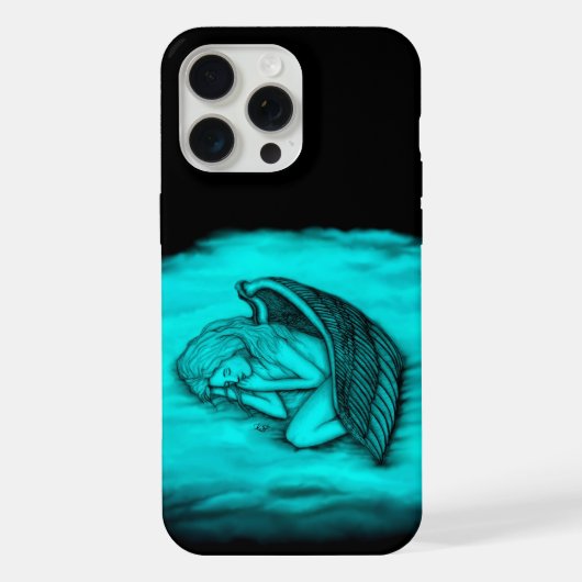 Un Angel endormi, Noir et Vert Design (Verso)