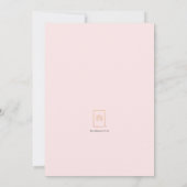 Un Anniversaire Berry Sweet - Invitation Rose frai (Dos)