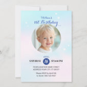 Un anniversaire magique avec une invitation Unicor (Dos)