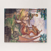 "Un après-midi doré" Puzzle 500 pièces et plus (Horizontal)