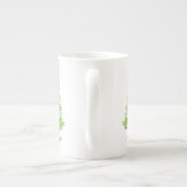 Un arbre de Noël personnalisé, un os de Chine Mug (Dos)