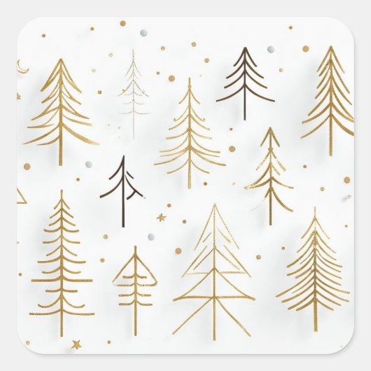 un arbre intéressant Sticker (Devant)