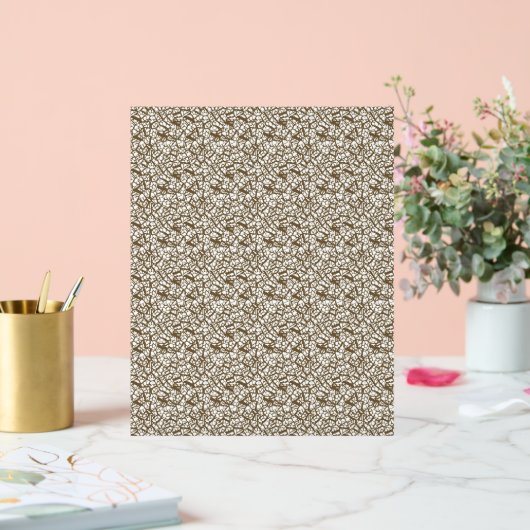 un arrière - plan blanc et marron avec de petits p (Mariage)
