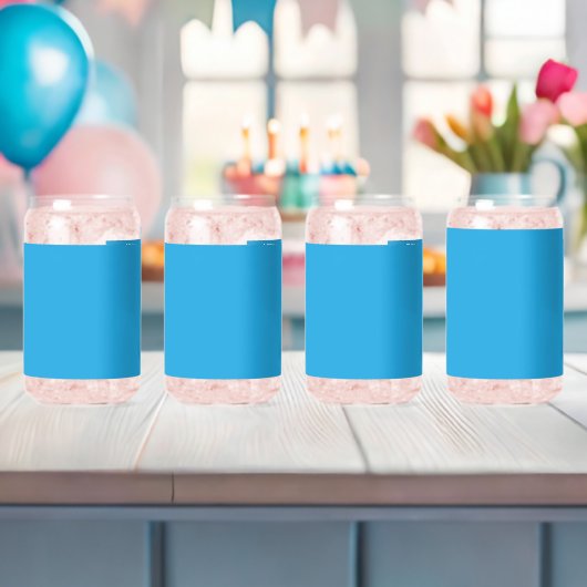 un arrière - plan bleu avec un chat noir et blanc (Insitu (Baby Shower))