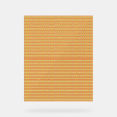 un arrière - plan orange et jaune avec des petits  (Recto)