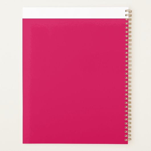 un arrière - plan rose avec une bordure blanche (Dos)