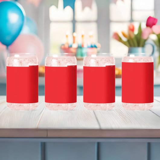 un arrière - plan rouge avec une bordure blanche (Insitu (Baby Shower))