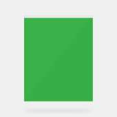 un arrière - plan vert avec une bordure blanche (Recto)