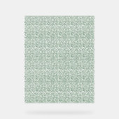 un arrière - plan vert et blanc avec de petits feu (Recto)