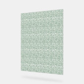 un arrière - plan vert et blanc avec de petits feu (Angle)