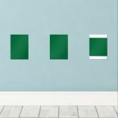 Un arrière - plan vert profond contrasté par un bl (Parquet)