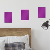Un arrière - plan violet profond accentué par un b (Chambre à coucher)